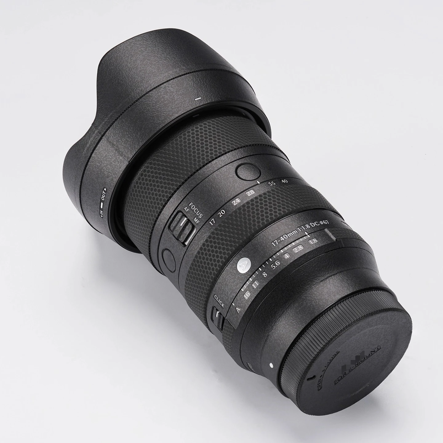 For SIGMA 17-40mm F1.8 DC for Sony E Mount Lens Sticker Protective Skin Decal Vinyl Wrap Film Anti-Scratch Protector Coat