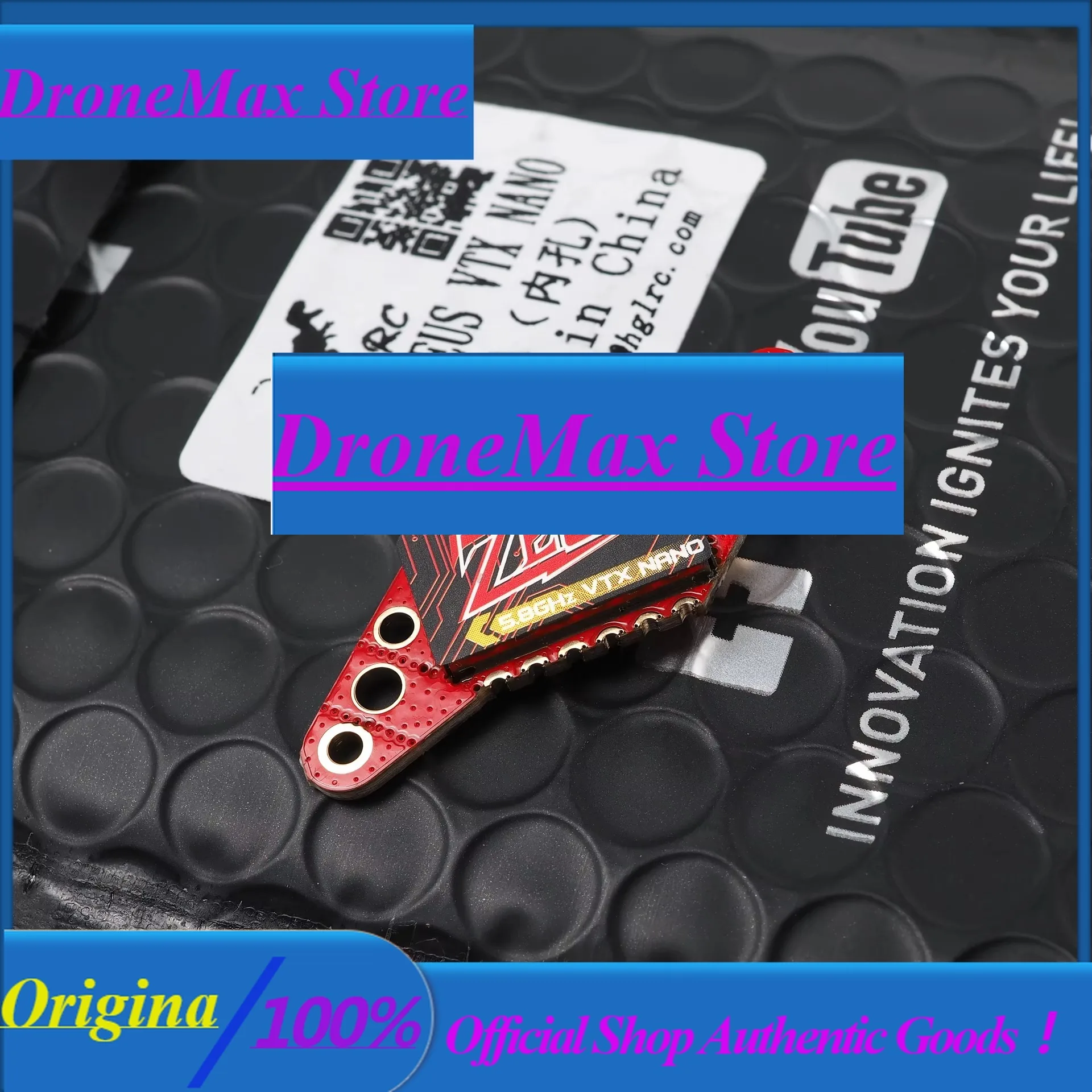 DroMaHGLRC Zeus Nano VTX 350mW FPV Image Transmission Time Machine Dart Image Transmission