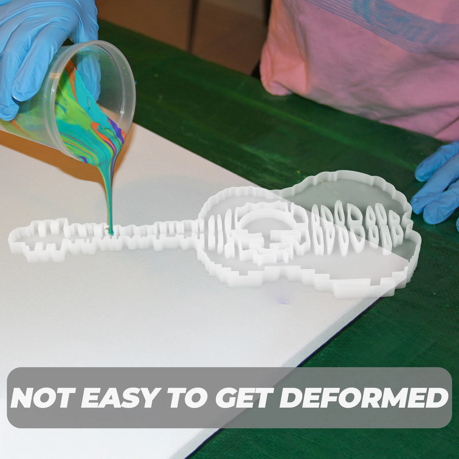 

Guitar Pendant Mold Resin Shaped for Epoxy Guitars Silica Gel Molds Silicone Shapes