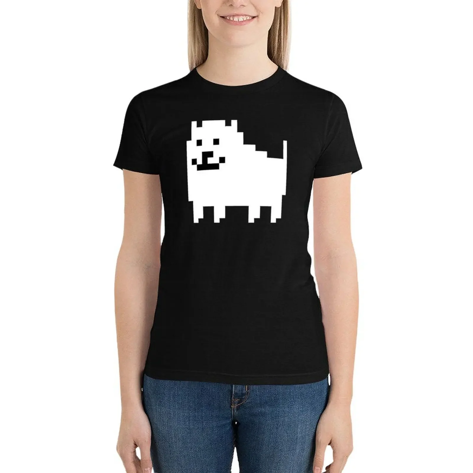 Annoying Dog - Undertale T-Shirt cute clothes summer tops Women clothes