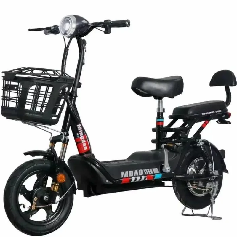 Zuimi High-end Factory Price Electric Moped Scooter Smart Digital 3-Speed Booster City Bike With Rear Hub Motor And Lead Acid Ba