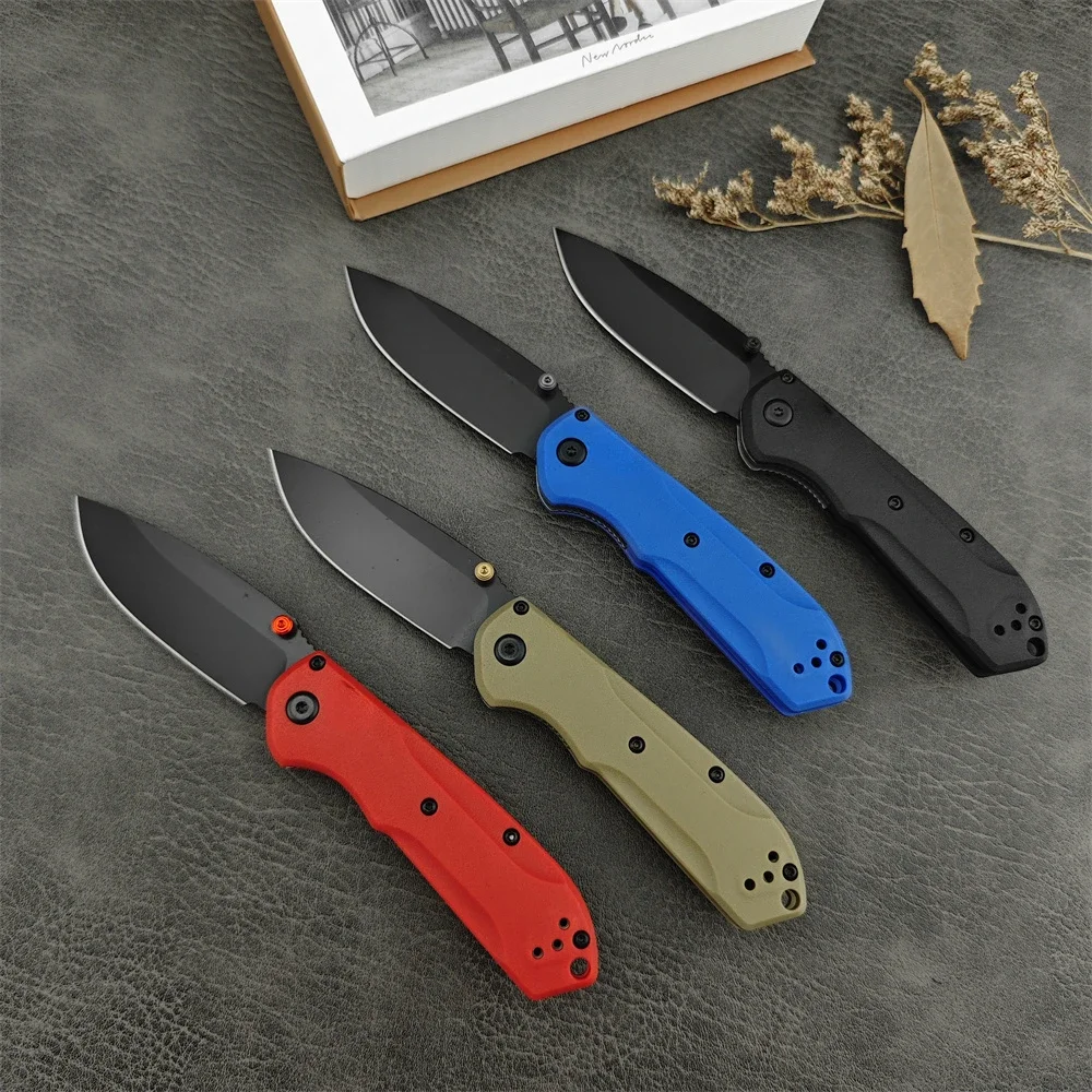 Multifunction BM 565 Mini Freek Pocket Folding Knife D2 Blade Nylon Fiber Handle Camping Hunting Knives Survival Tactical Tool