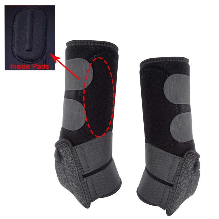 

Anti-Collision Horse Leg Boots Padded Anti-Skid Riding Leg Guard Bandages