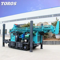 Factory Price 100m 130m Easy To Operate Hydraulic Trailer Bore Small Water Well Drilling Rig Machines Mining Machinery