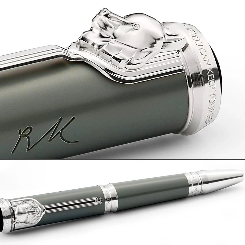 Luxury MB Limited Edition Signature Writer Rudyard Kipling Roller Ball Pen For Gift Office School Stationery Writing Smooth