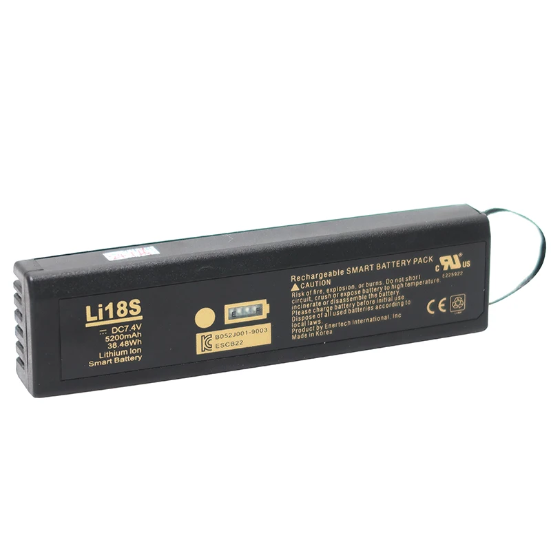 Li-ion 7.4V 5200mAh Li18S Li18S-5200 Lithium Ion Me dical Batteries for Bird 5000XT 5000-XT 5A5001-1 Digital Power Meter
