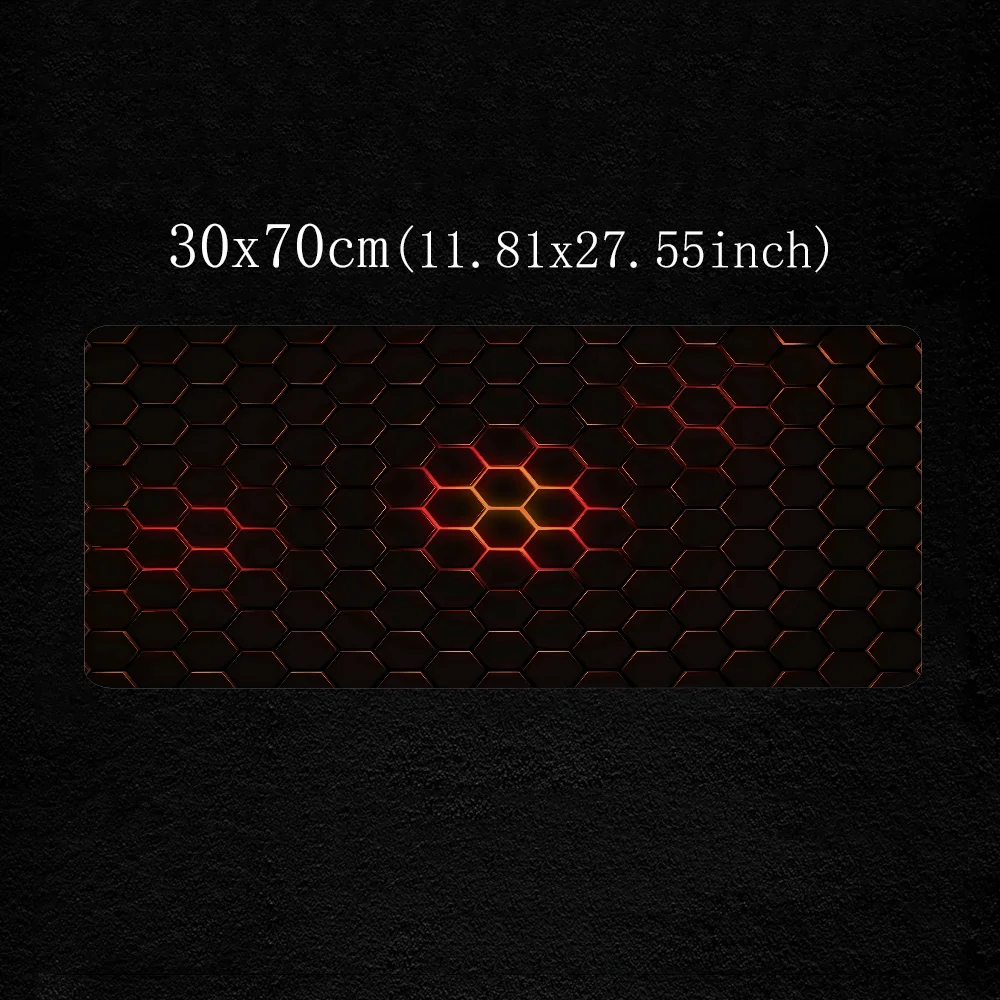 Xxl Mouse Pad Gamer Geometric Desk Mat Office Accessories Gaming Pc Computer Table Mousepad Anime Large Mats Mause Pads Setup