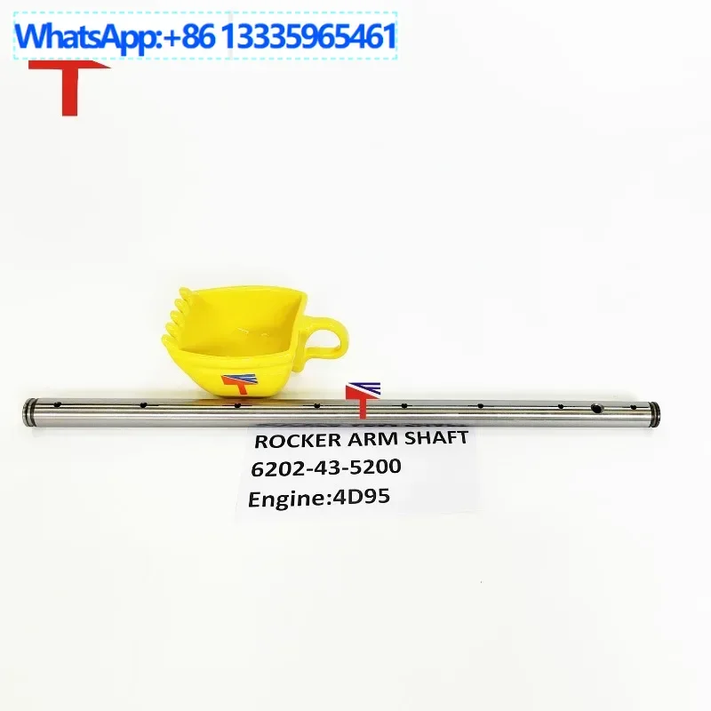 

Rocker shaft 6202-43-5200 for construction machinery 4D95 engine parts