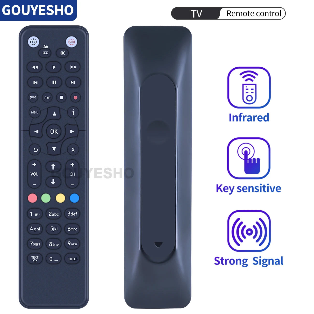 New RC3254542/02 Remote Control for MOLDTELECOM TV BOX