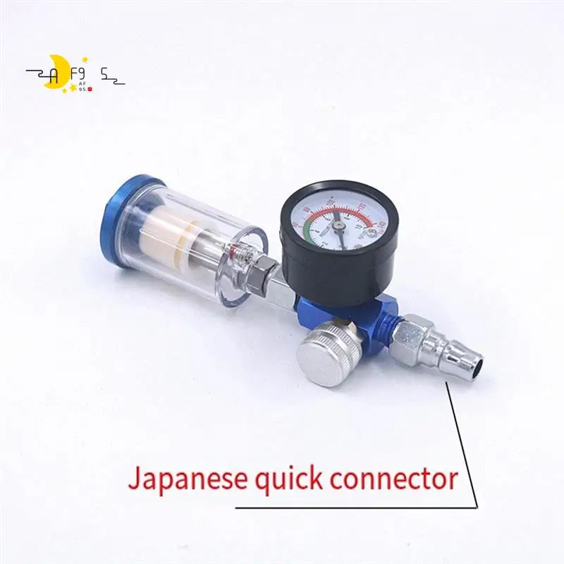 

AF95-Pneumatic Spray Gun Air Regulator Gauge Water Trap Filter Tool Adapter Spray Gun Accessories