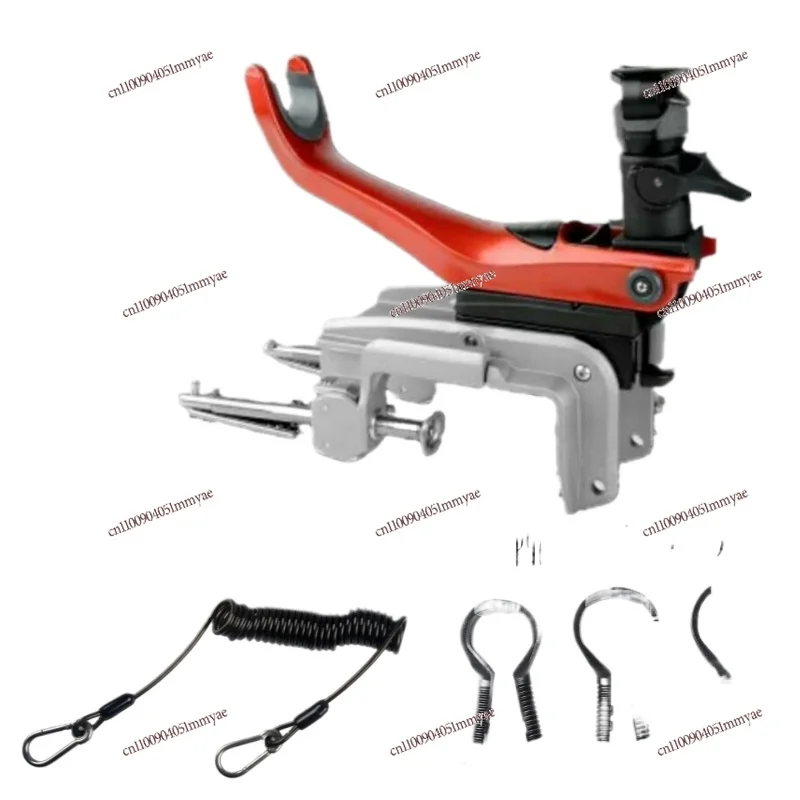 

Attack Boat Fishing Bracket Sea Fishing Electric Winch Turret 360 Degree Rotation Three Clip Headband Fishing Rod Bracket YD160