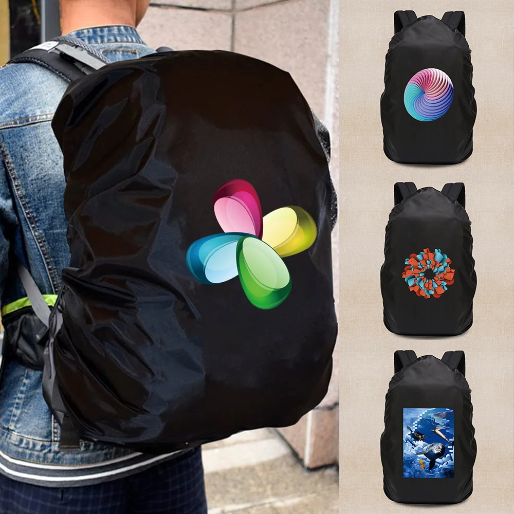 Nylon Backpack Rain Cover Lightweight Practical Travel Accessories Fit for 20L‑70L Backpack for Camping Hiking