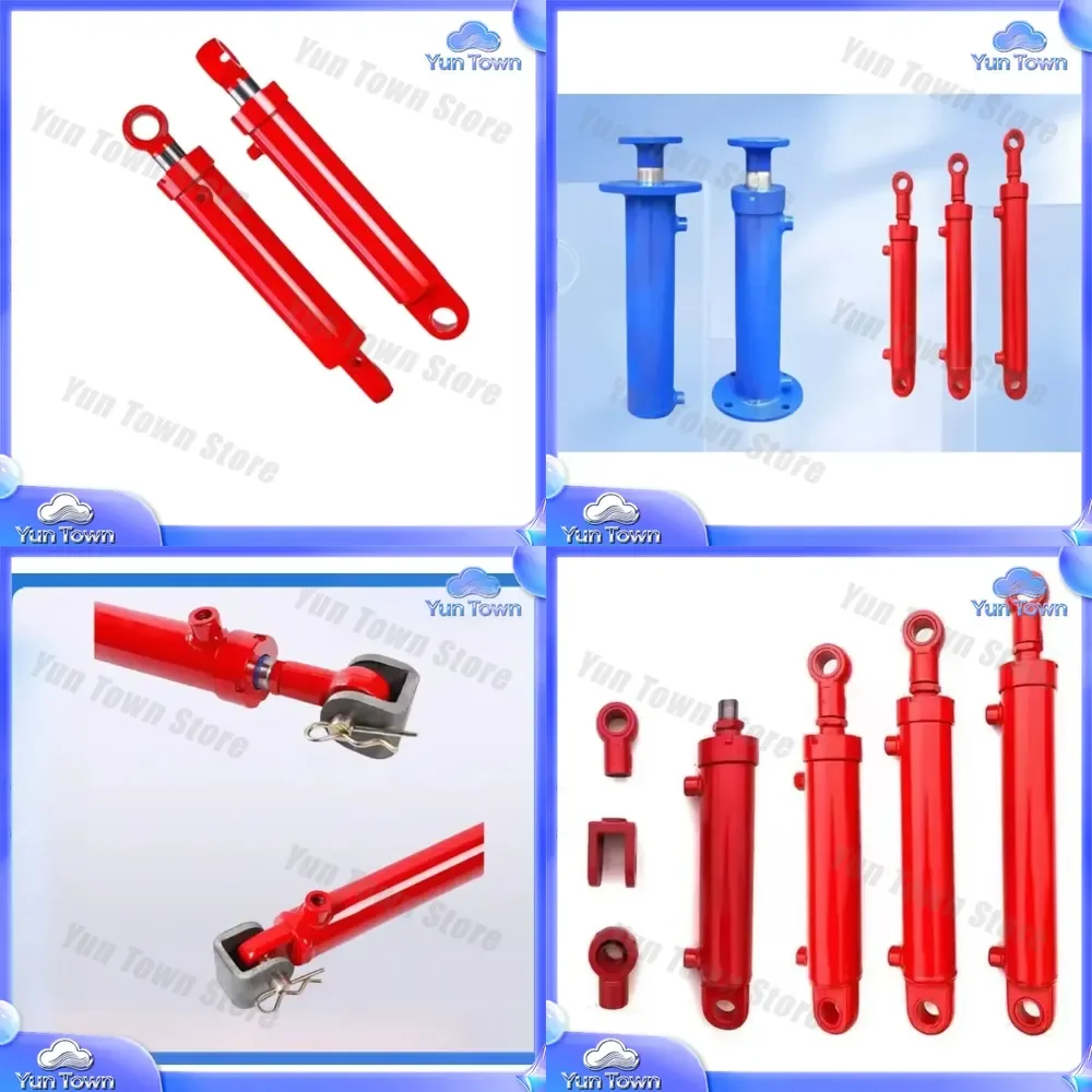 Hydraulic Cylinder for 2 Tons Bidirectional Lift Press for Oil Top Furniture Hardware Industrial Lifting Mechanism Heavy Duty