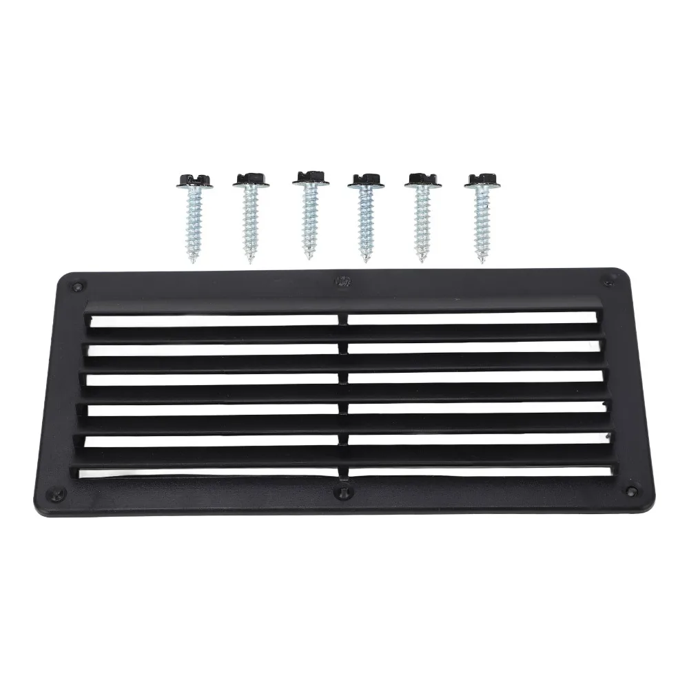 

Vent Cover 10.4*5in RV Air Vent Black Air Outlet Vents Overhead Outlet Fan Office Ventilation