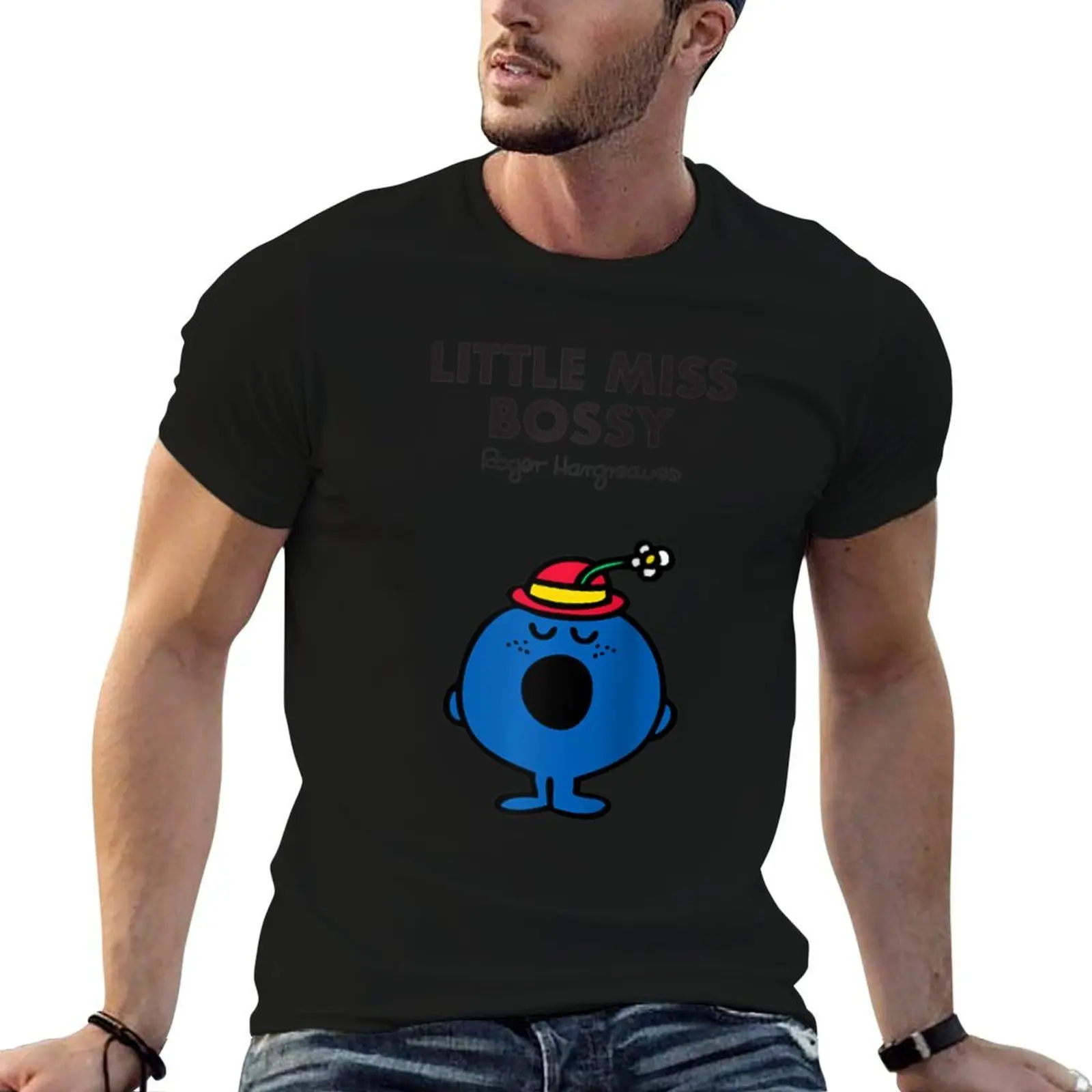 

Mr. Men Little Miss Bossy Raglan T-Shirt t shirts cotton 100% man t shirt luxury T-Shirt