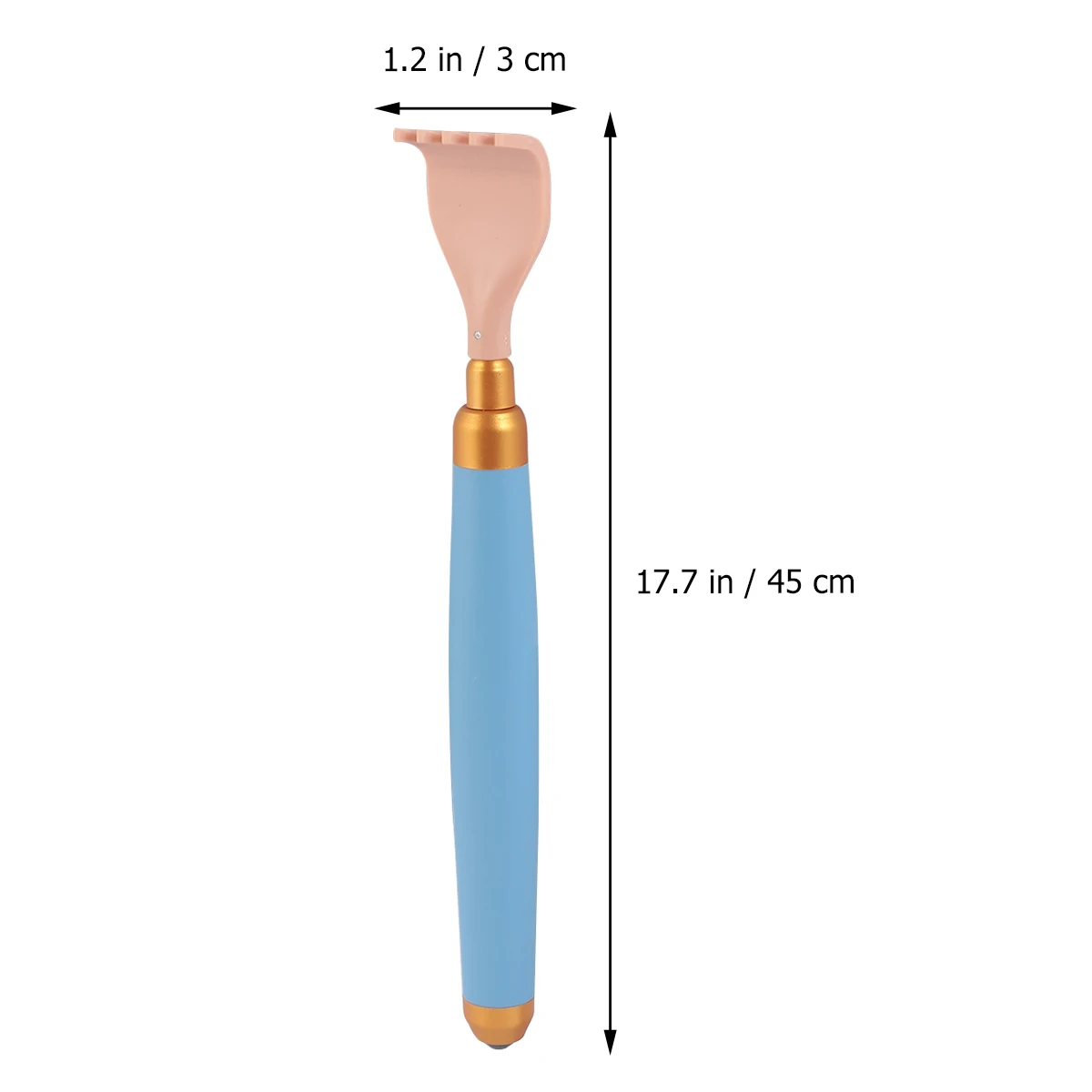 

Itchy Back Massager Handheld Scratcher Stick Relaxation Portable Body Telescopic Metal for Old People Scratchers Elderly