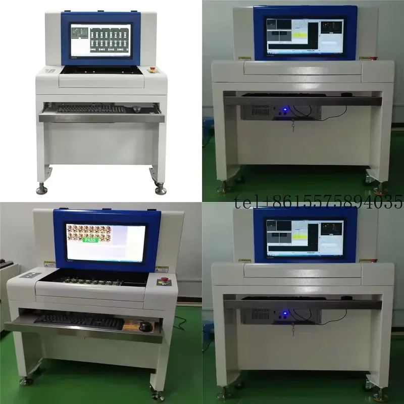 Hot WANBO 2D SMD Offline AOI Inspection System SMT PCBA AOI Machine English Software Components Solder Joints Defects