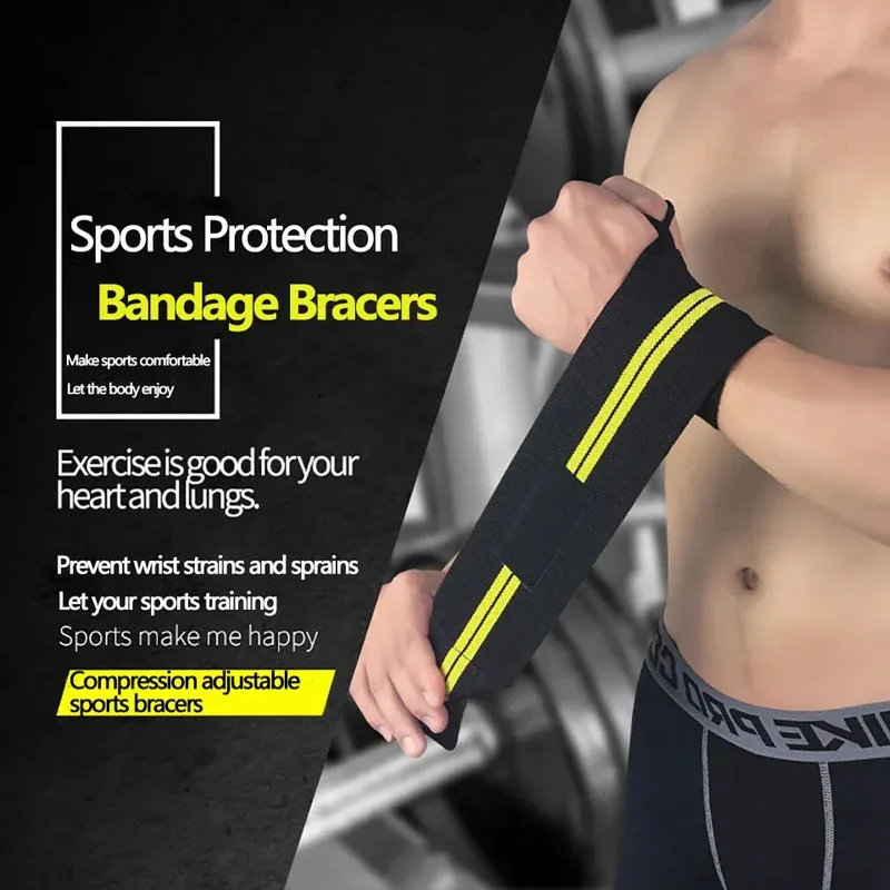 1-teilige verstellbare Handgelenkstützbügel zum Gewichtheben mit Daumenschlaufe, Unisex-Reckstange, Fitnessstudio, Fitness-Armband