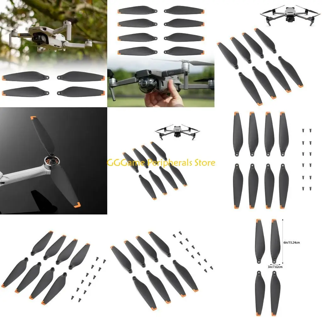 

U55B Advanced Propellers for Quadcopter Tranversing Machine 4 Pack, Improved Aerodynamics and Noise Reduction