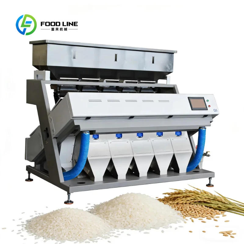 Customized Coffee Bean Color Sorter Machine  Rice/Seeds Color Sorting Machine Cereal Color Separation Machine