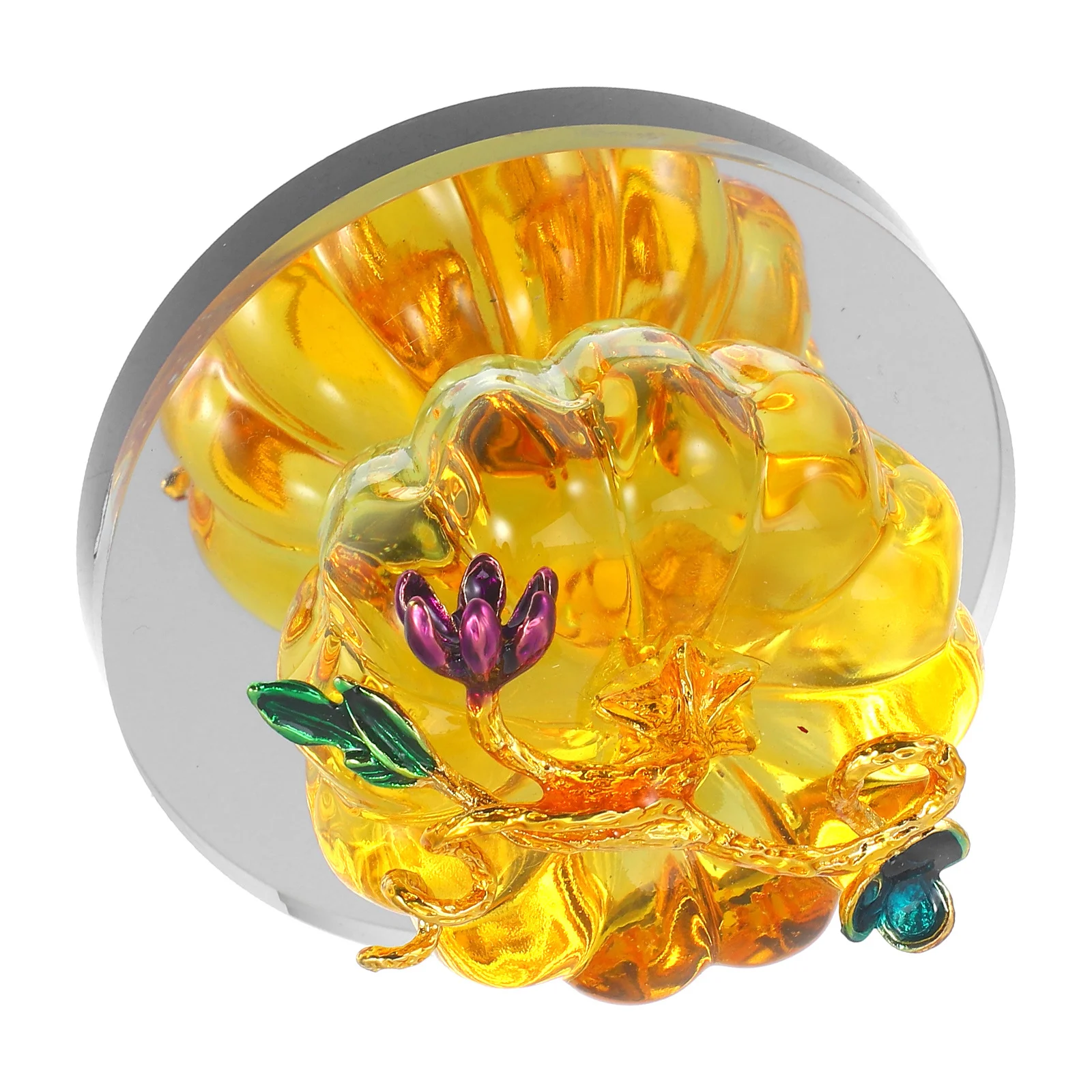 

Pumpkin Decor Ornament Figurine Decorative Ornaments Decoration Dining Room Table