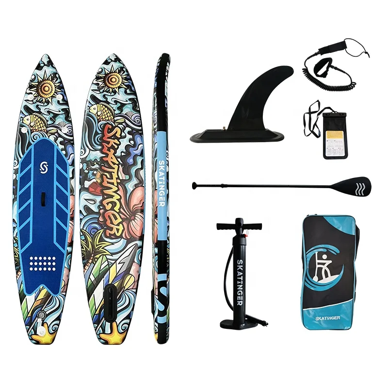 Surfing Inflatable Sup Inflatable Board Koi Design Surfbrett Surf Board