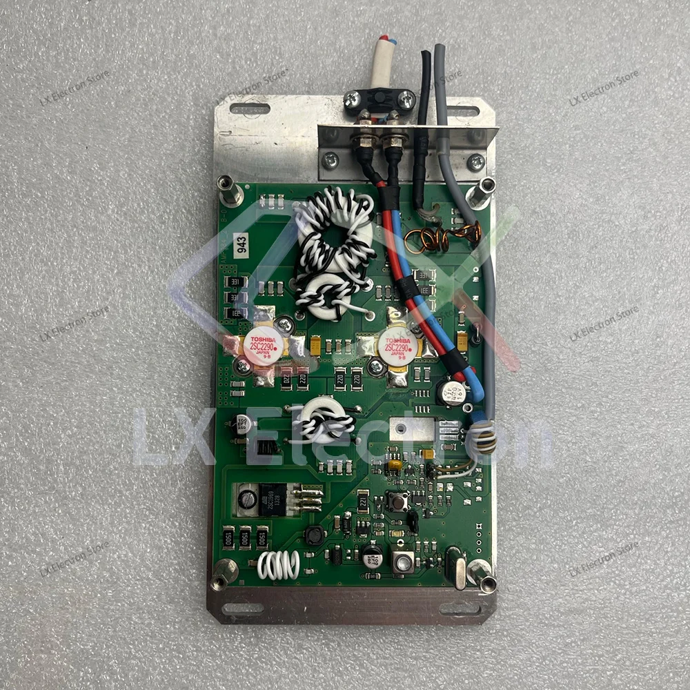 40.68MHz 60W Self-Oscillating RF Transmitter Board, 2SC2290, Built-in Crystal, 13.8V, NE555 Pulse Control, No External RF Input