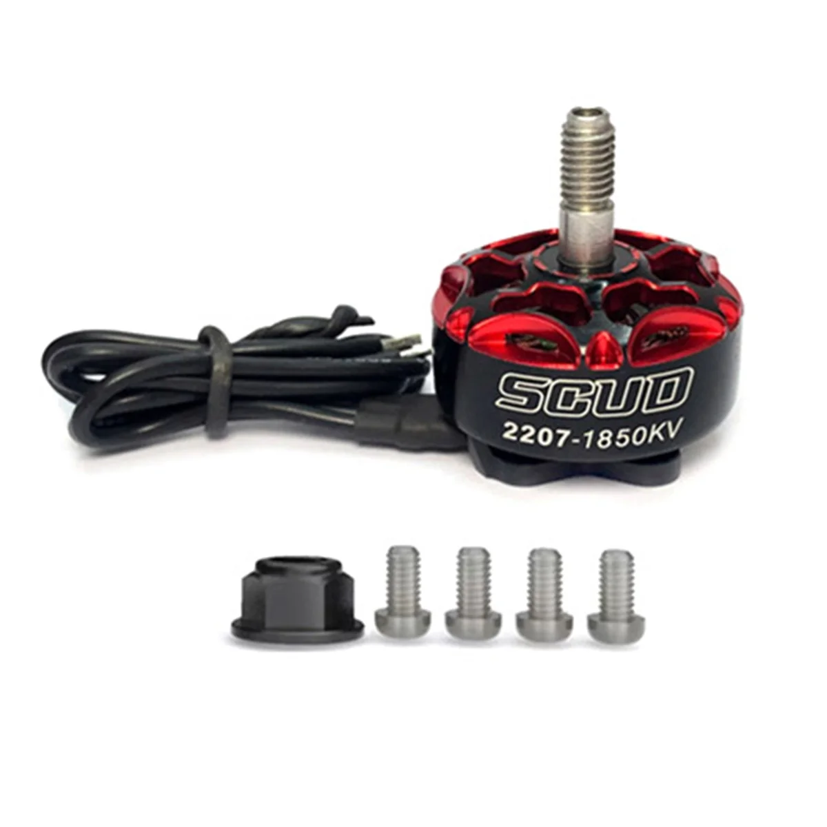 AT42 4 個 2207 1850KV ブラシレスモーター 7/8 インチ FPV レーシングドローンフリースタイルクアッドコプターマルチコプター用