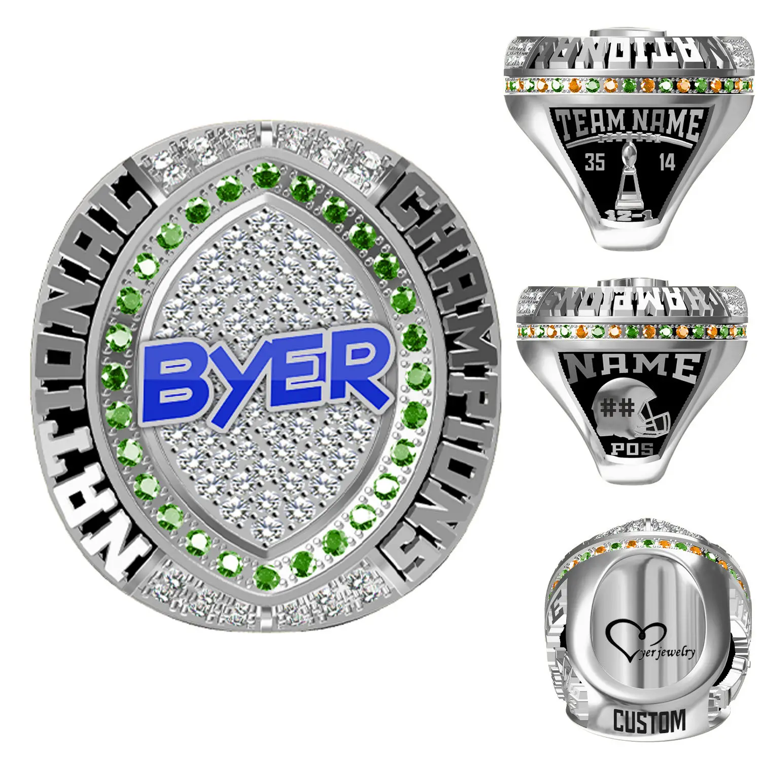 

Customized sports event championship rings Customized championship rings for rugby, baseball, ice hockey, basketball Champio