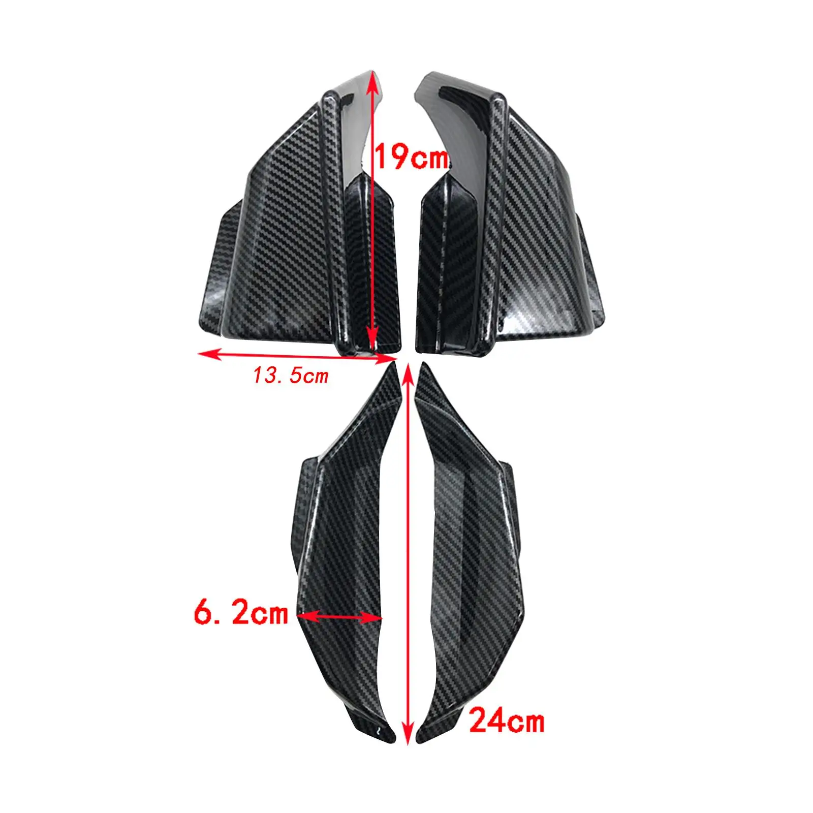 Front Side Winglet Wind Cover for Honda Adv160 Replacement Parts image 6