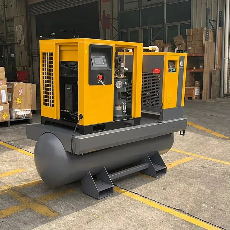 VITE COMPRESSORE ARIA 22KW 30HP Produzione professionale Bello prezzo 7.5KW 10HP Premium 15KW 20HP Compressore industriale Vite aria