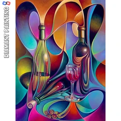 5D New Series Diamond painting Landscape Of abstract painting Rhinestones Mosaic Handmade Gift Home Decoration DIY Wall Art