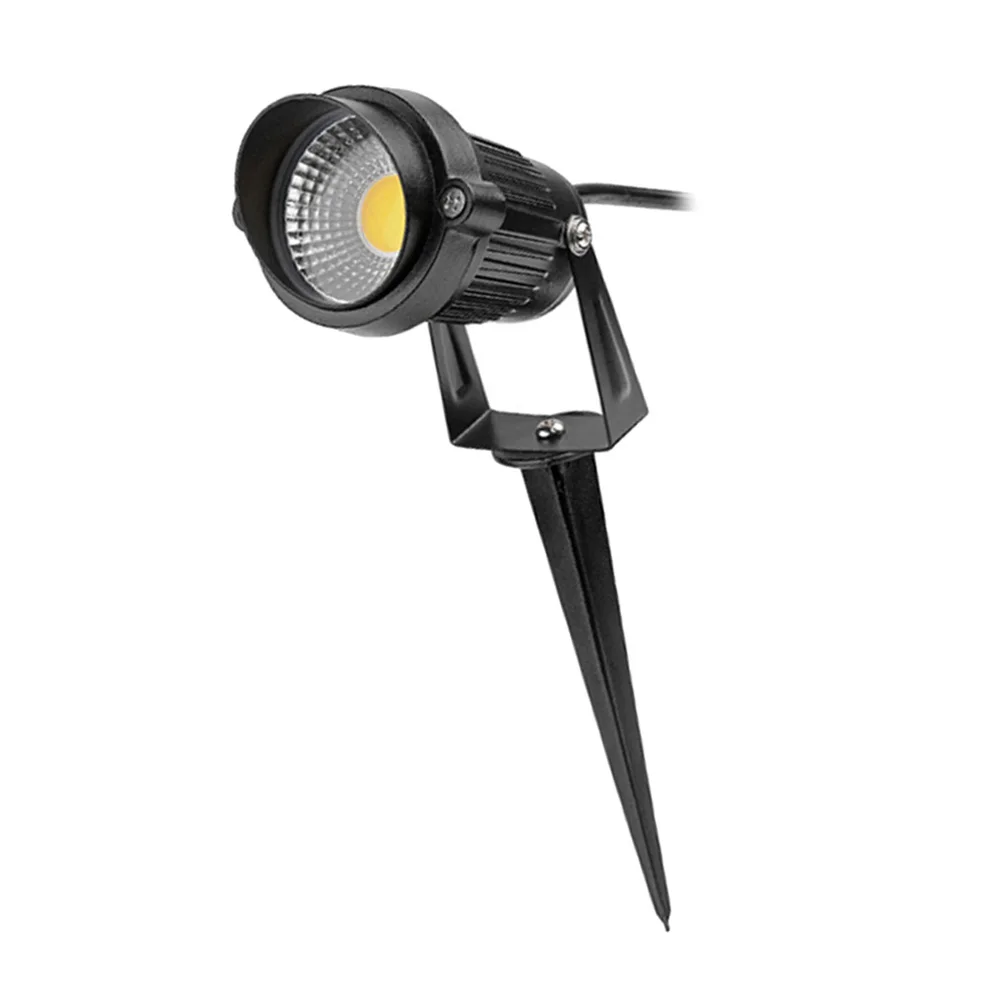 

Outdoor LED Spotlight Waterproof COB Stake Lights Landscape Floodlight for Yard Garden Decor (White Light)
