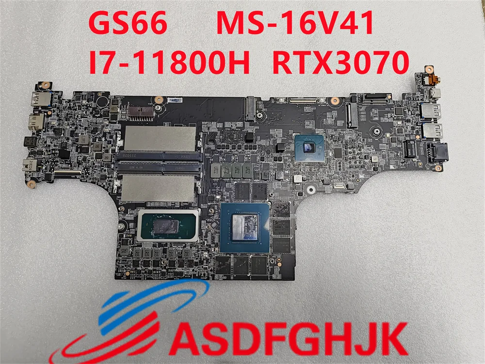 Imagem -02 - Original é Adequado para Ms-16v41 Ms-16v4 Laptop Placa-mãe Ms-16v41 I7-11800h Srkt3 Cpu Rtx3060 Rtx3070 Teste ok o Ms16v41