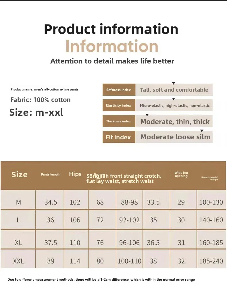 Men Pure Cotton Boxer Shorts Summer Loose Plus Size Middle Aged Elderly Soft Breathable Casual Daily Lounge Underwear Trunks New
