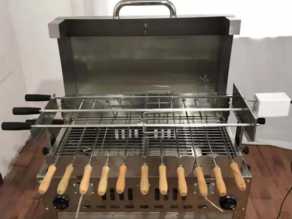 Adjustable speed barbecue power motor