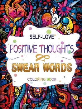 Positive Thoughts Art Coloring Book 1