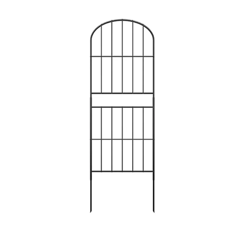 Garden fence, outdoor courtyard pet cage fence, wrought iron dog cage chicken cage with buckle