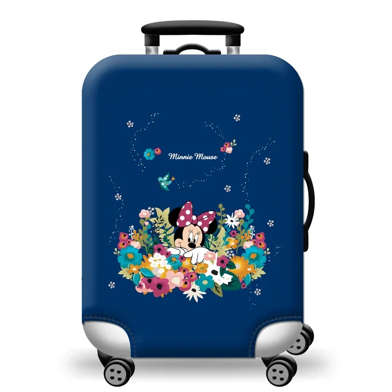 Disney Mickey Mouse Luggage Cover Protector Dust-proof Scratch Resistant Elastic Luggage Cover Apply To 18\'\'-32\'\' Suitcase Case