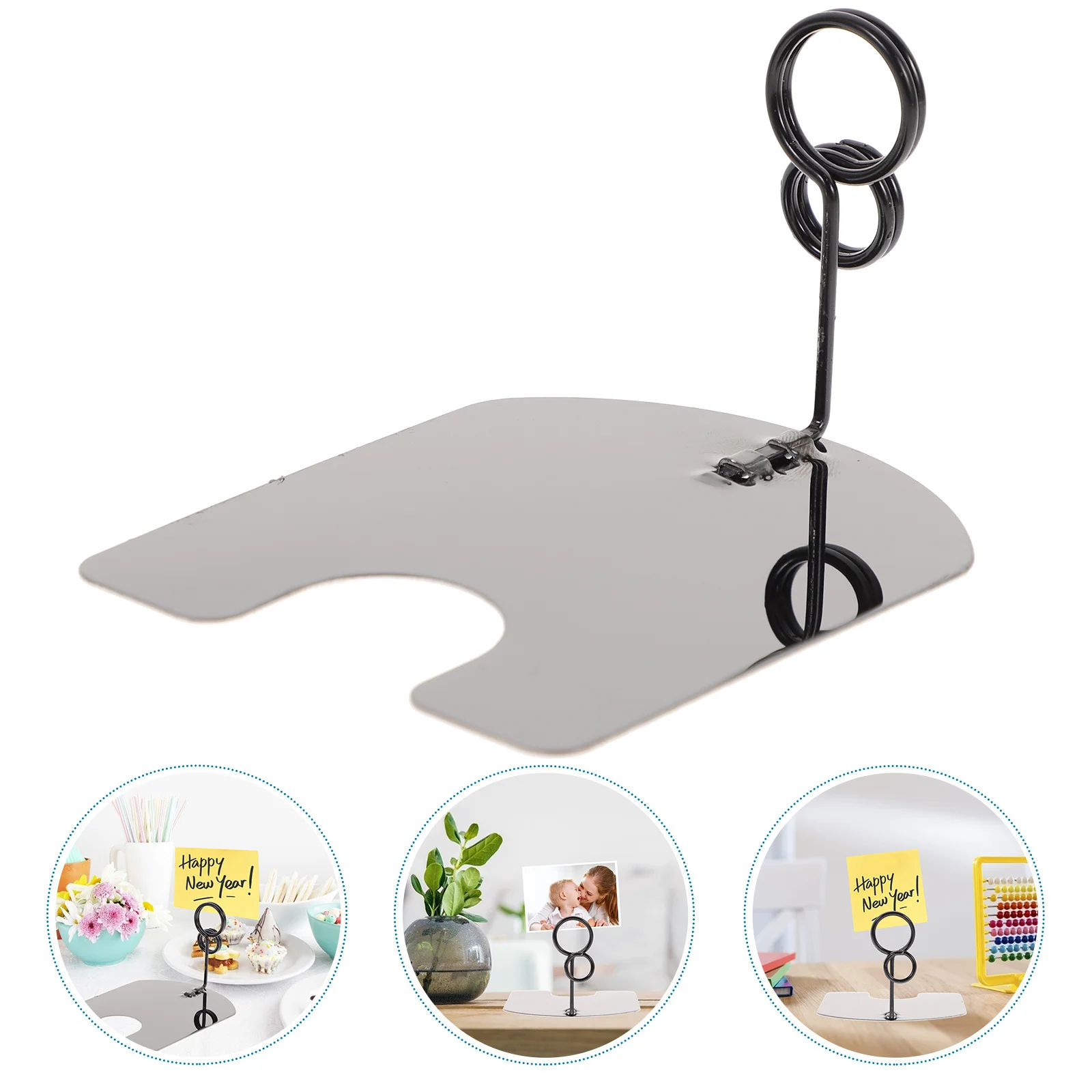 

5 шт. держателей для ценников, настольных держателей для карточек, держателей для бумаг, подставок для вывесок, держателей для фотографий