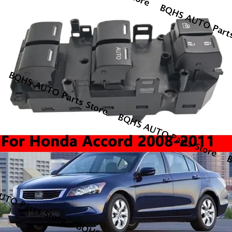 

35750-SZW-J11 Dossiler Auto Electricl Master Power Window Switch Right Driver Side RHD 37 Pins For Honda Accord 2008-2011