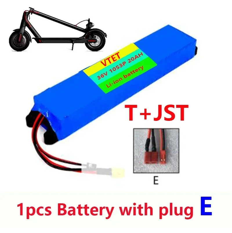 Imagem -03 - Bateria de Lítio para Ebike Bateria de Alta Potência Bateria Faça Você Mesmo Bms M365 2024 36v 10s3p 20ah 18650 20000mah 800w de Alta Qualidade