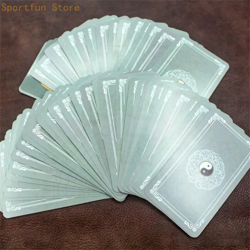 Fortune Telling Card Interactive Palmistry Oracles Card Spiritual Guidance Tool for Easy Divination Play Enduring X7JD