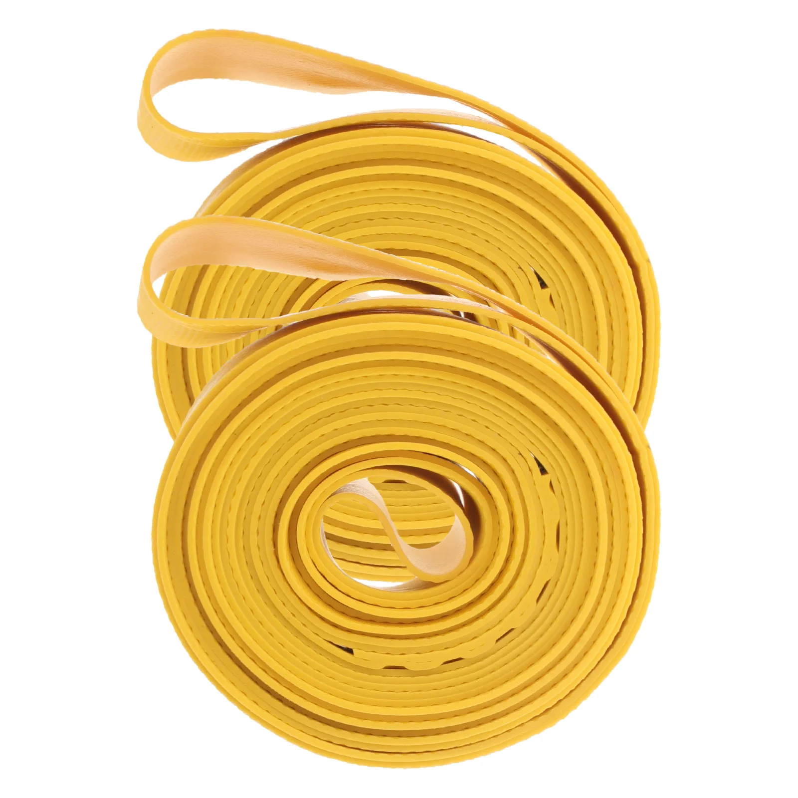 

2 Pcs Bike Tire Liner Inner Tube Protector 27x1 1 4 Yellow Puncture Proof Frame Versatile Application