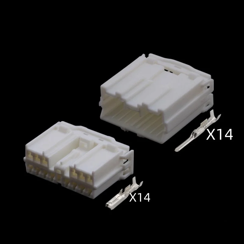 

1-20Sets 14 Pin Automotive Power Window Switch Wiring Harness Socket For Galant 7122-8346 7123-8346 MG620407 MG610406