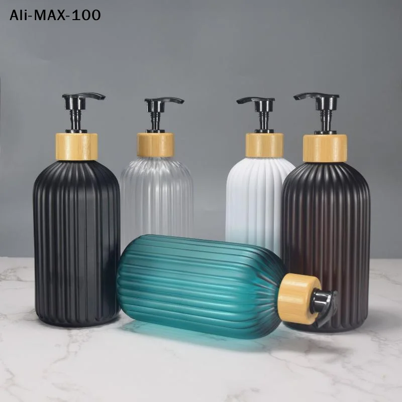 

【AyS】1pc Bathroom Kitchen Soap Dispensers 500ml Refillable Hand Dish Soap Bottles For Kitchen Sink Decor Bottling Soap Bottle