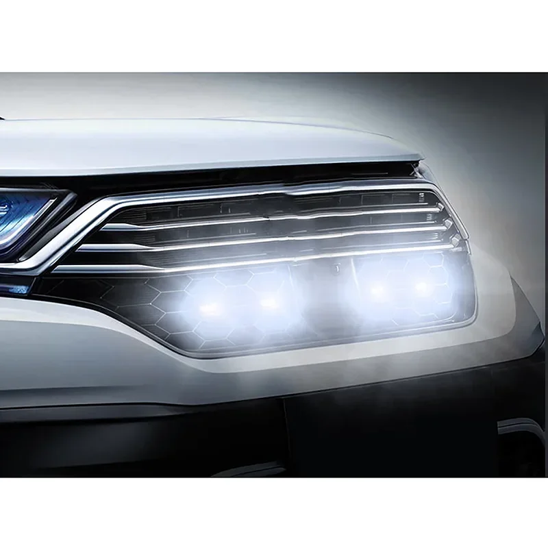 LED Car Lights 4Pcs Front Grille LED Light Safety Warning Light Harness For Honda CRV 2017-2022 Car Accessories LED Signal Lamps