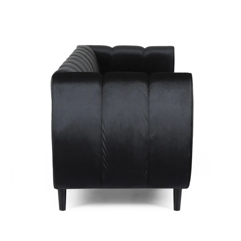 Conforto elegante, ideal para decoração moderna da sala de estar, assento de pelúcia, acento elegante para casa, assento confortável