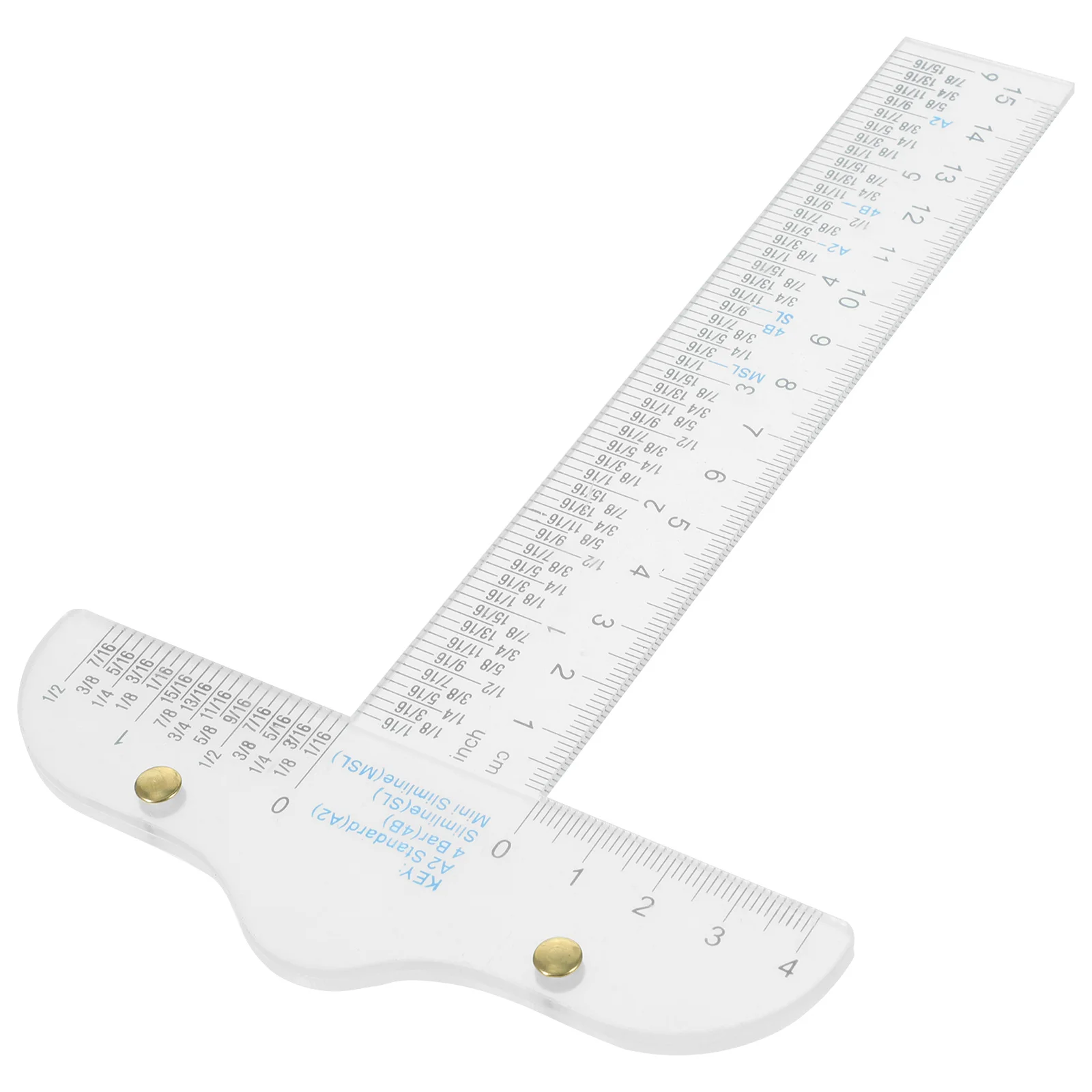 

Ruler Transparent Plastic With Dual Scale Clear Drafting Ruler For School Office Architects Engineers Students