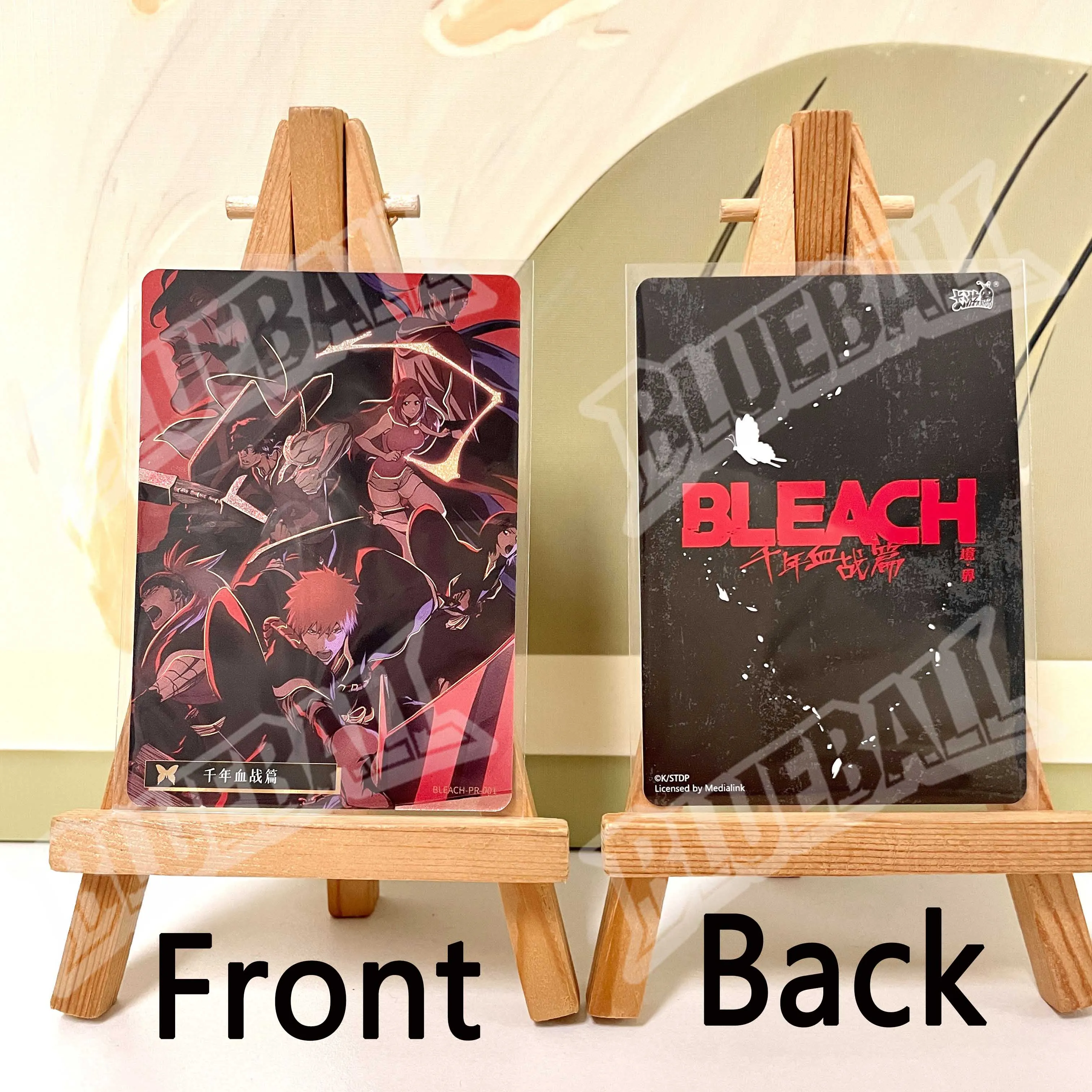 Official Genuine Kayou Bleach Thousand-Year Blood War Guardian Series Kurosaki Ichigo PR Collectible Cards Kids Toys & Gifts